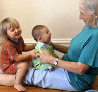 Pam and grandchildren.jpg